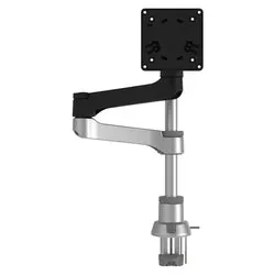 Supporto monitor TV scrivania ( 8 Kg ) VESA 100 x 100 ZEPHER Single Silver e Black RGOVLZE4SI - immagine 1