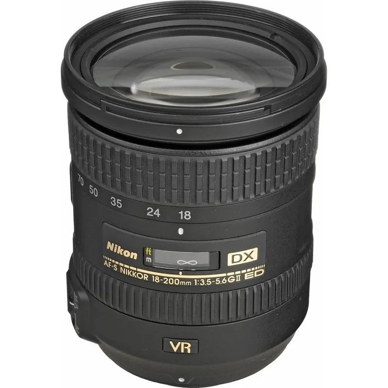 Nikon AF-S DX NIKKOR 18-200mm f/3.5-5.6G ED VR II SLR Teleobiettivo zoom Nero - immagine 1