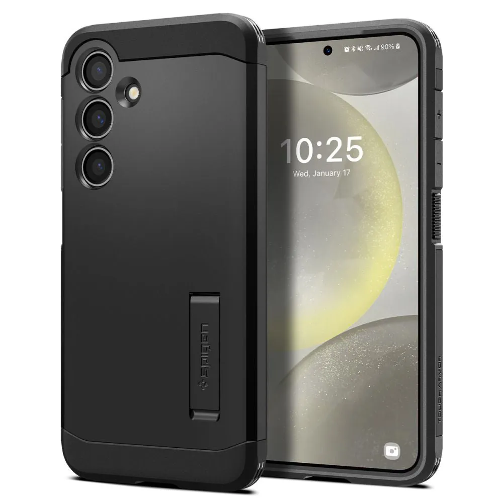 Custodia per Samsung Galaxy S24 S921, Spigen, Tough Armor, Nera ACS07355 - immagine 1