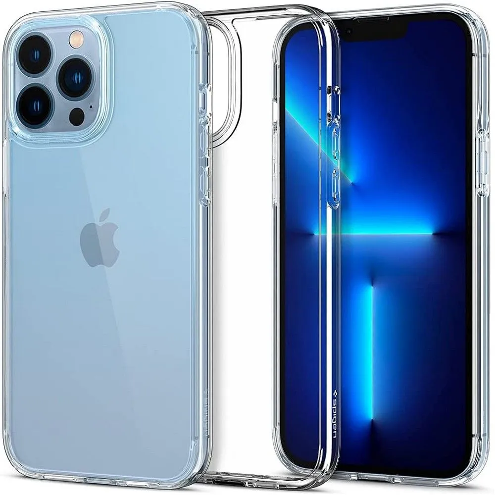 Custodia per Apple iPhone 13 Pro, Spigen, Ultra Hybrid, Trasparente ACS03261 - immagine 1