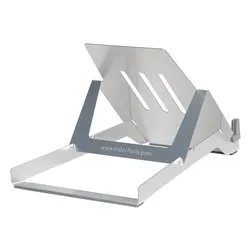 Supporto notebook 5 Kg RISER Basic Silver RGORIBASI - immagine 1