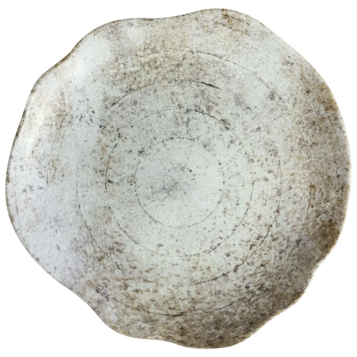 6x VEGA Piatto Gironia piano, forma organica; 28 cm (Ø); tortora; organica; 6 pz. / Pacco - immagine 1