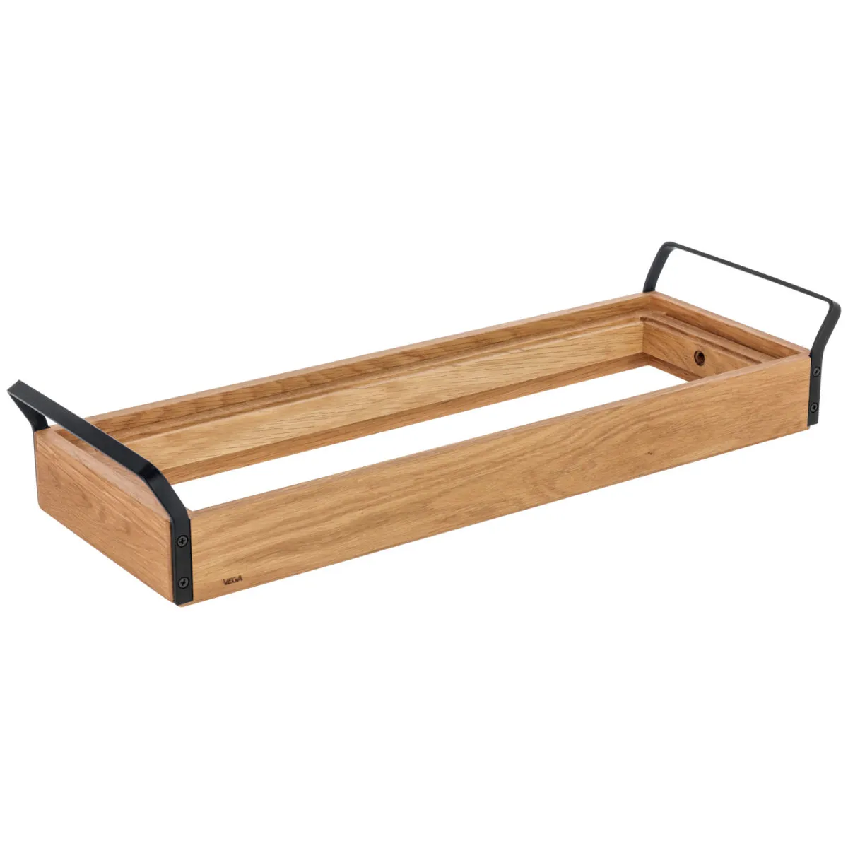 VEGA Modulo base Esino bassa, GN 2/4; 61.9x21x10.9 cm (LxLxH); marrone/nero; rettangolare - immagine 1