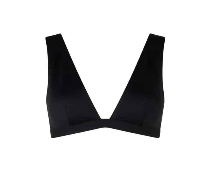 Saint Barth MC2 Top Ofelia Beach con Struttura Tecnica Nero - immagine 2