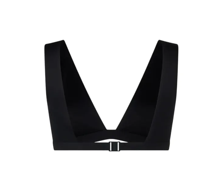 Saint Barth MC2 Top Ofelia Beach con Struttura Tecnica Nero - immagine 3