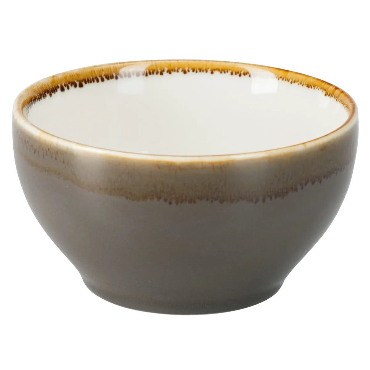 6x PULSIVA Ciotola Glaze 2.0; 500 ml, 14x8.5 cm (ØxH); grigio; rotonda; 6 pz. / Pacco - immagine 1