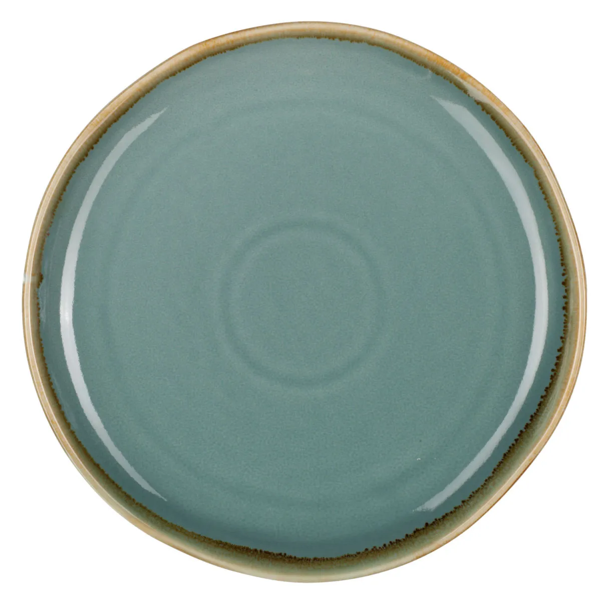 6x PULSIVA Piatto Glaze 2.0 piano; 20 cm (Ø); blu; rotonda; 6 pz. / Pacco - immagine 1