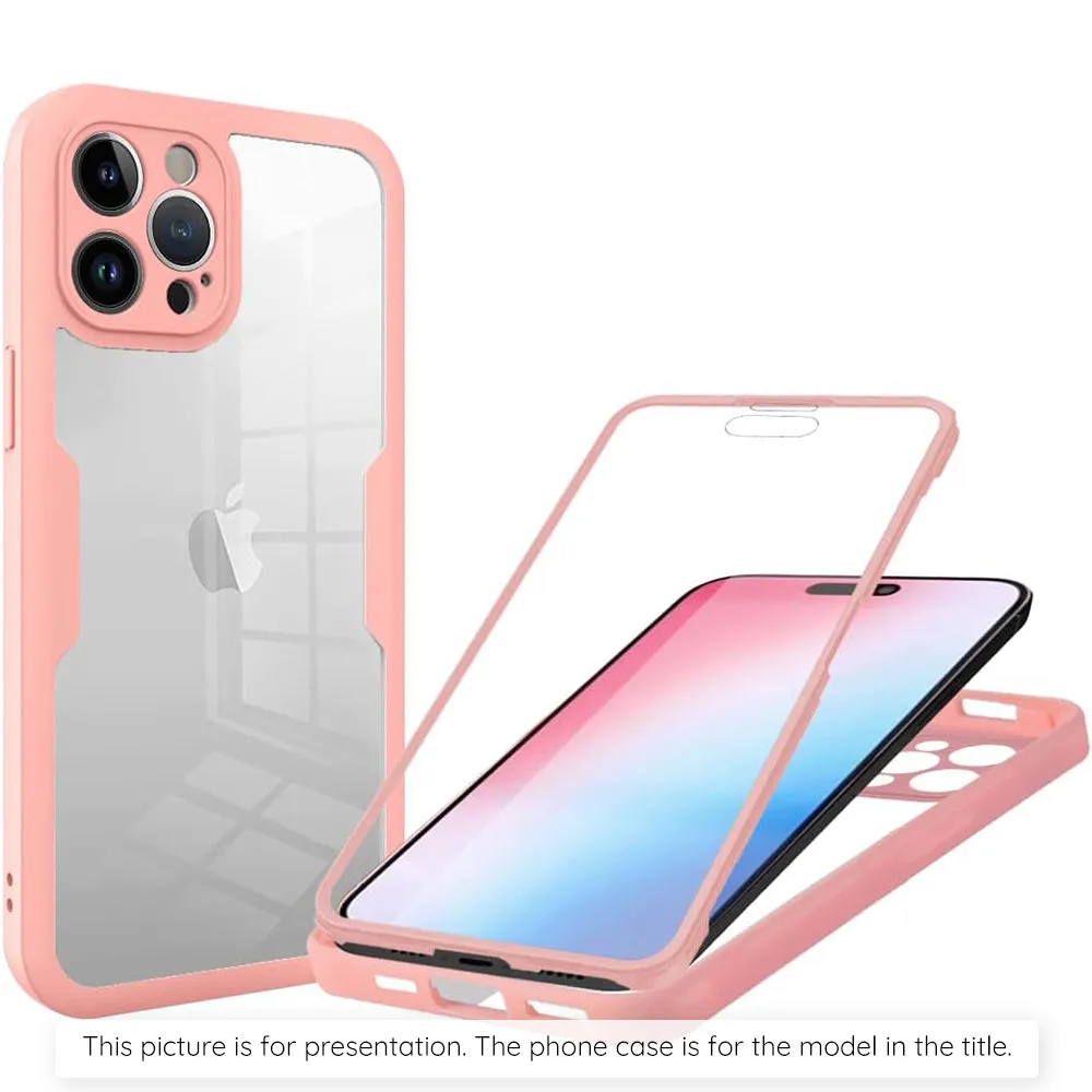 Custodia per Oppo Reno14 FS 5G / Reno14 F, Techsuit, ColorVerse 360, Rosa - immagine 1