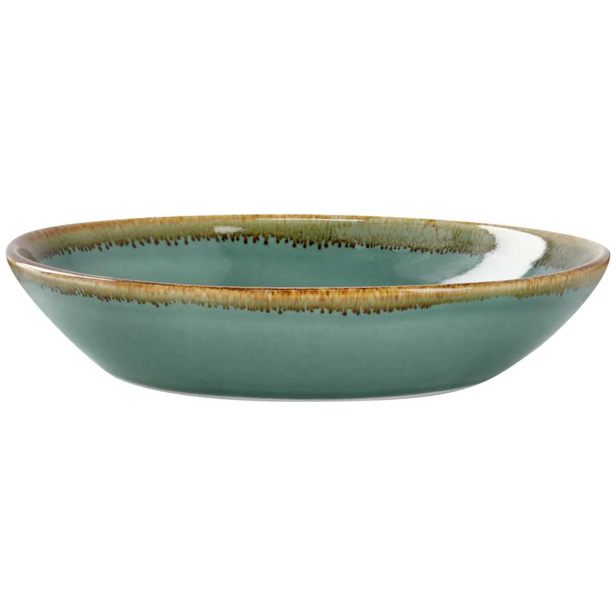 6x PULSIVA Piatto Glaze 2.0 fondo; 900 ml, 22x4.8 cm (ØxH); blu; rotonda; 6 pz. / Pacco - immagine 1