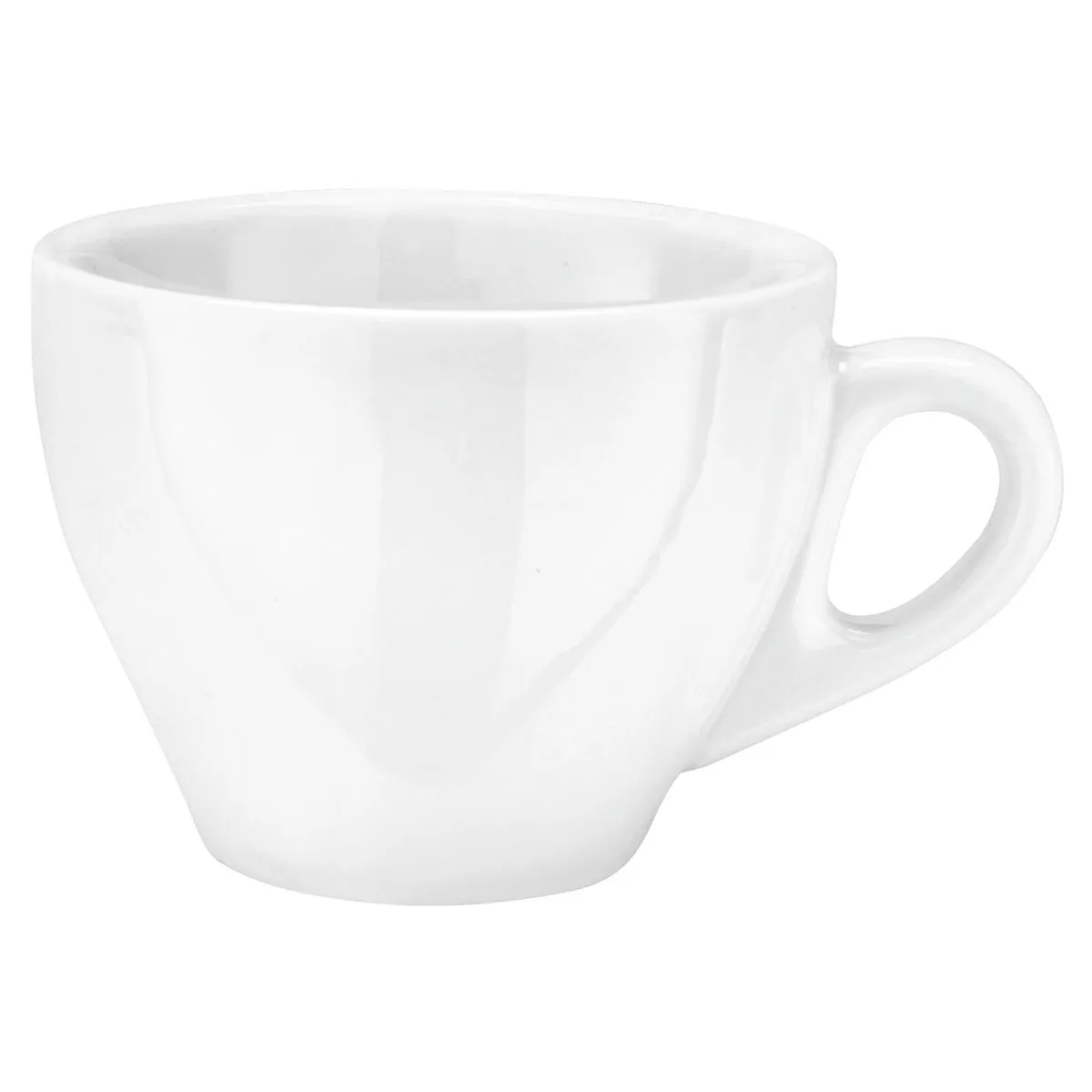 6x PULSIVA Tazza cappuccino piccola Joy 2.0; 200 ml, 9x7 cm (ØxH); bianco; rotonda; 6 pz. / Pacco - immagine 1