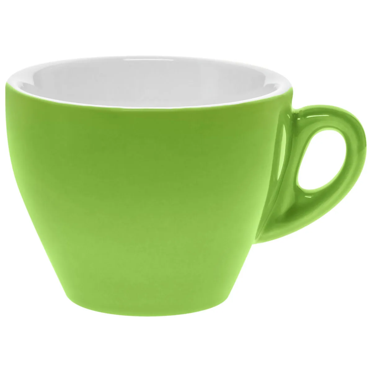 6x PULSIVA Tazza cappuccino piccola Joy 2.0; 200 ml, 9x7 cm (ØxH); verde; rotonda; 6 pz. / Pacco - immagine 1