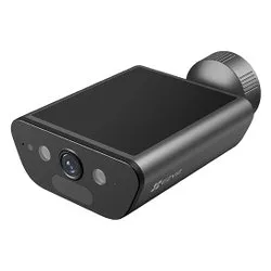 Videocamera sorveglianza EB5 con Solar Panel (Ricaricabile) Black 4K 2160p UHD CS EB5 R100 2F8WFL - immagine 1