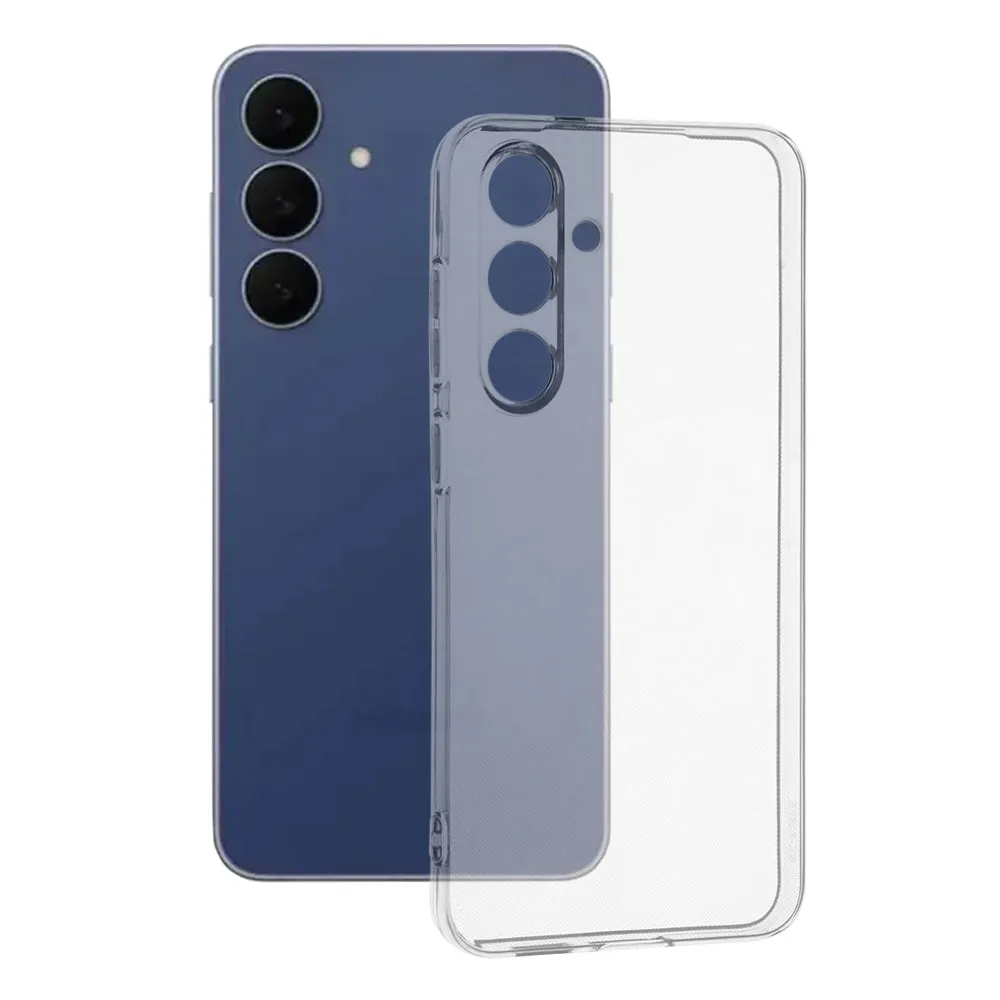 Custodia per Samsung Galaxy A18 5G A186 / A18 4G A185 / F17 / M17 / A17 4G A175, Techsuit, Chiara, Trasparente - immagine 1