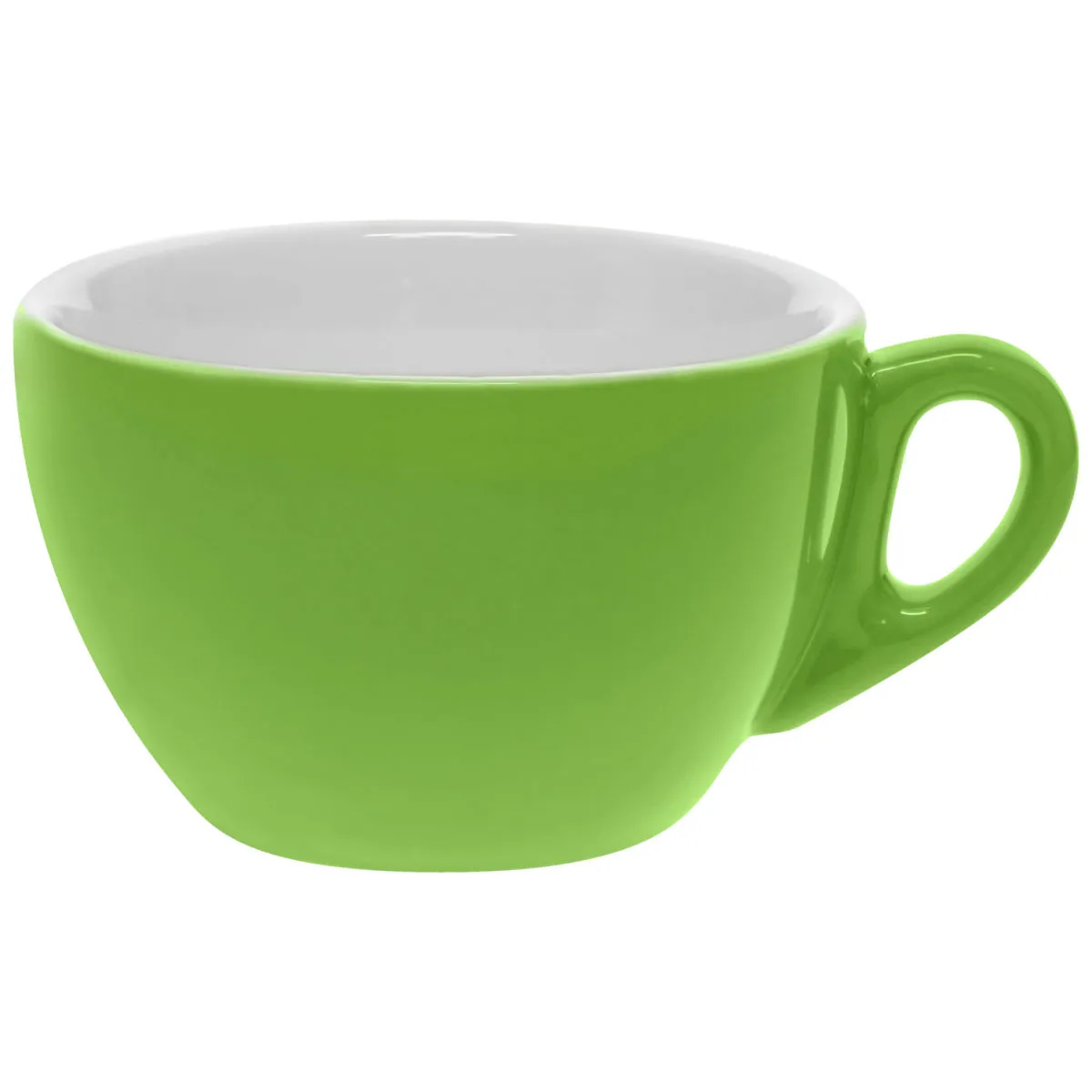 6x PULSIVA Tazza cappuccino grande Joy 2.0; 300 ml, 10.5x6.7 cm (ØxH); verde; rotonda; 6 pz. / Pacco - immagine 1