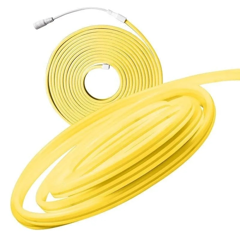 Striscia LED Muvit IO MIOLST008 Neon 5m 3000K Bianco Caldo IP65 Telecomando - immagine 1