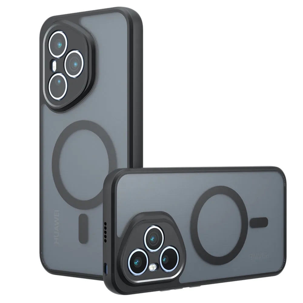 Custodia MagSafe per Honor 400 Pro, Techsuit, PureFrost, Nero Satinato - immagine 1