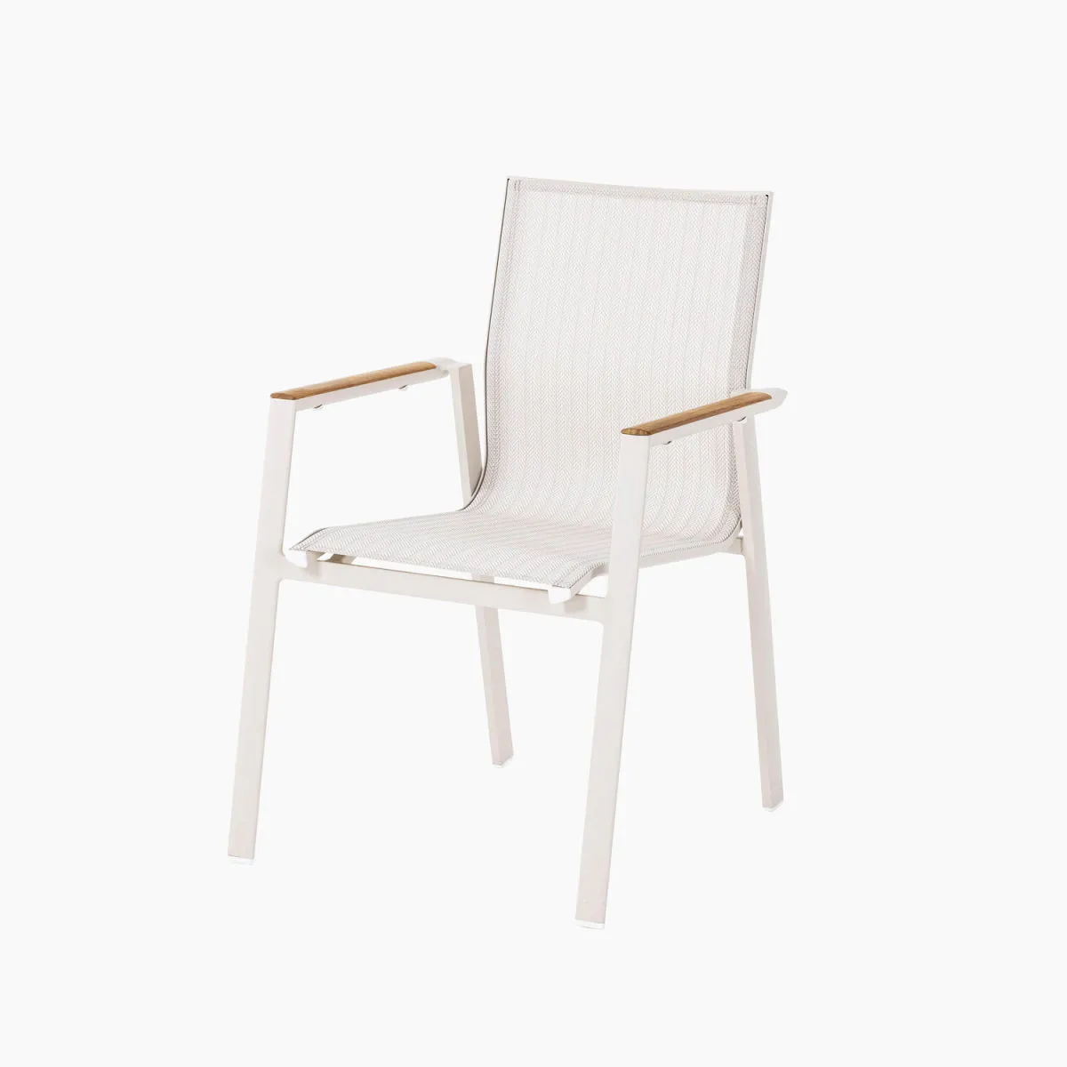 Barths Sedia da esterno Rhodos con braccioli; 57.5x67x88 cm (LxPxH); sabbia - immagine 1
