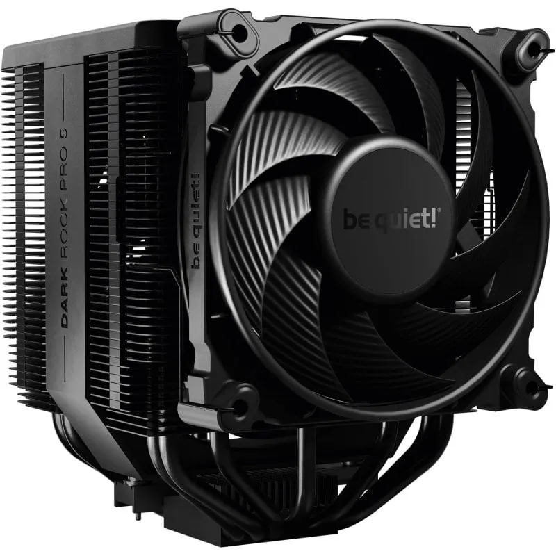 Silenzio! Dark Rock Pro 5 CPU Fan 7 tubi 135mm Nero - immagine 1
