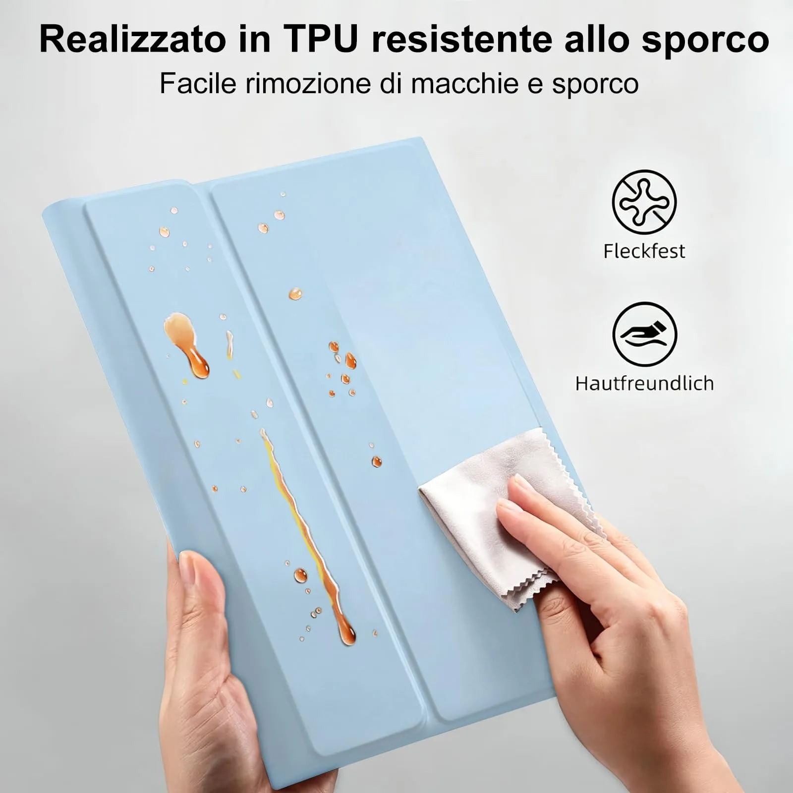 FOGARI Per Lenovo Idea Tab Pro 2025 12.7 Pollici Cover Tastiera - immagine 6