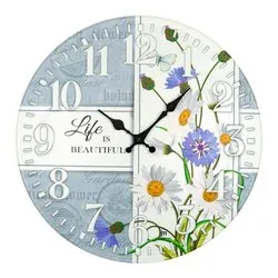 Orologio da parete (40cm) Life is Beautiful JUSTAMINUTE Multicolor 21556 - immagine 1
