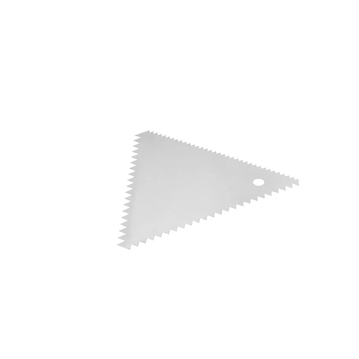 Schneider Raschietto; 11x11 cm (LxL); acciaio inox; triangolare - immagine 1