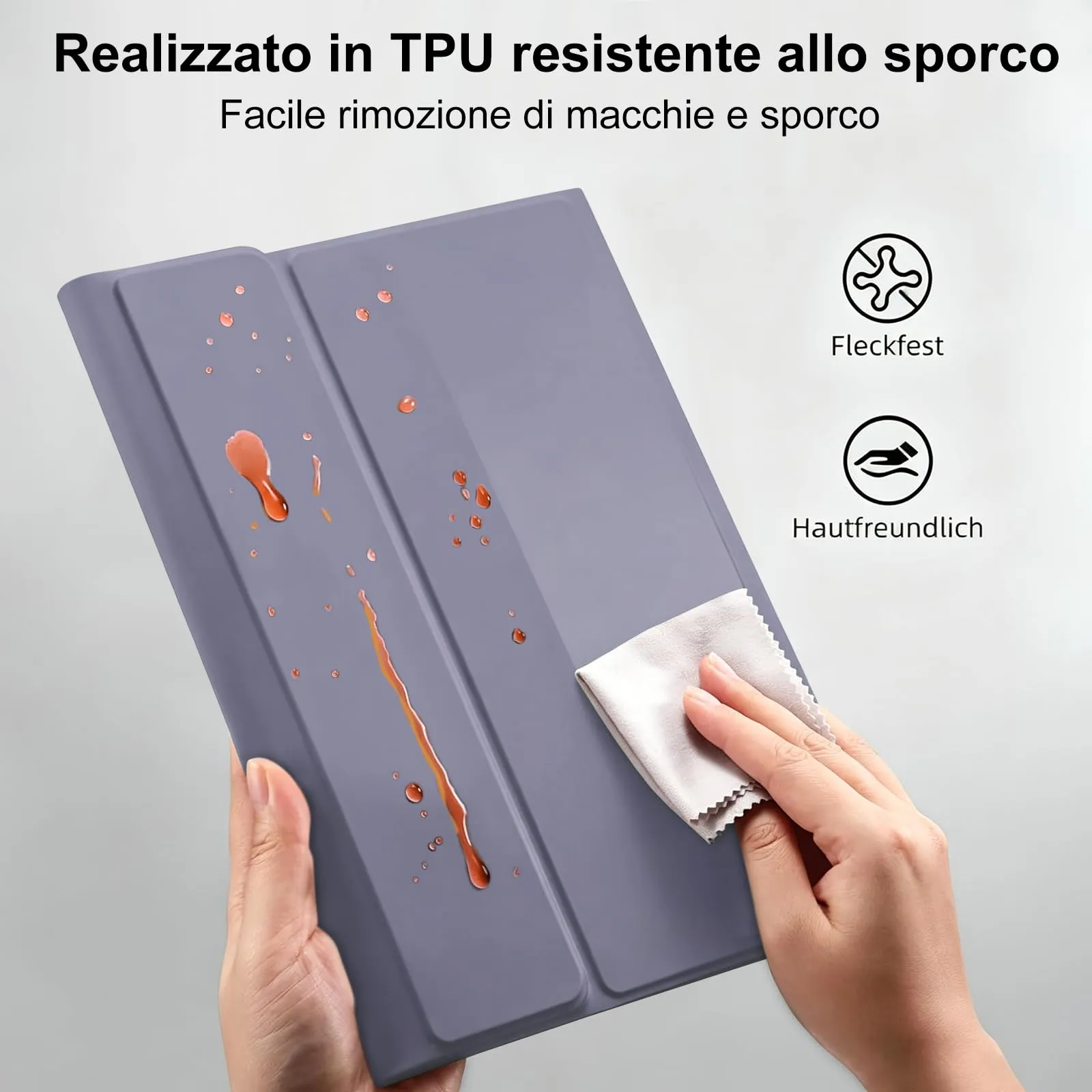 FOGARI Per Lenovo Idea Tab Pro 2025 12.7 Pollici Cover Tastiera - immagine 6