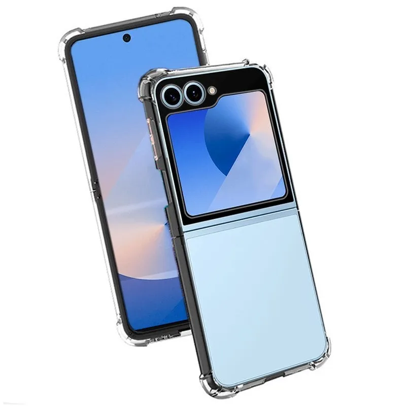 Custodia antiurto trasparente e fantastica per Samsung Galaxy Z Flip6 (F741) - immagine 1