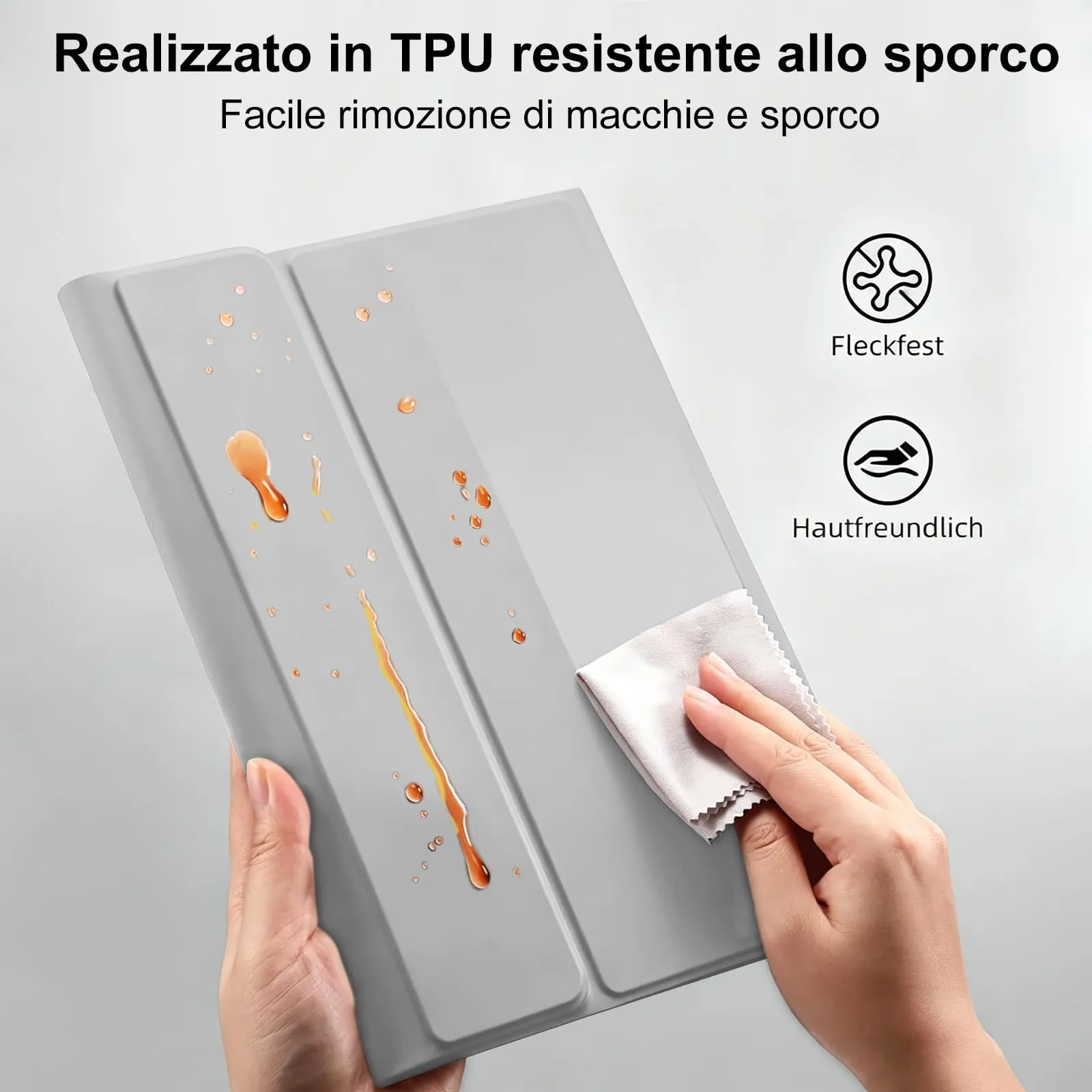FOGARI Per Lenovo Idea Tab Pro 2025 12.7 Pollici Cover Tastiera - immagine 6