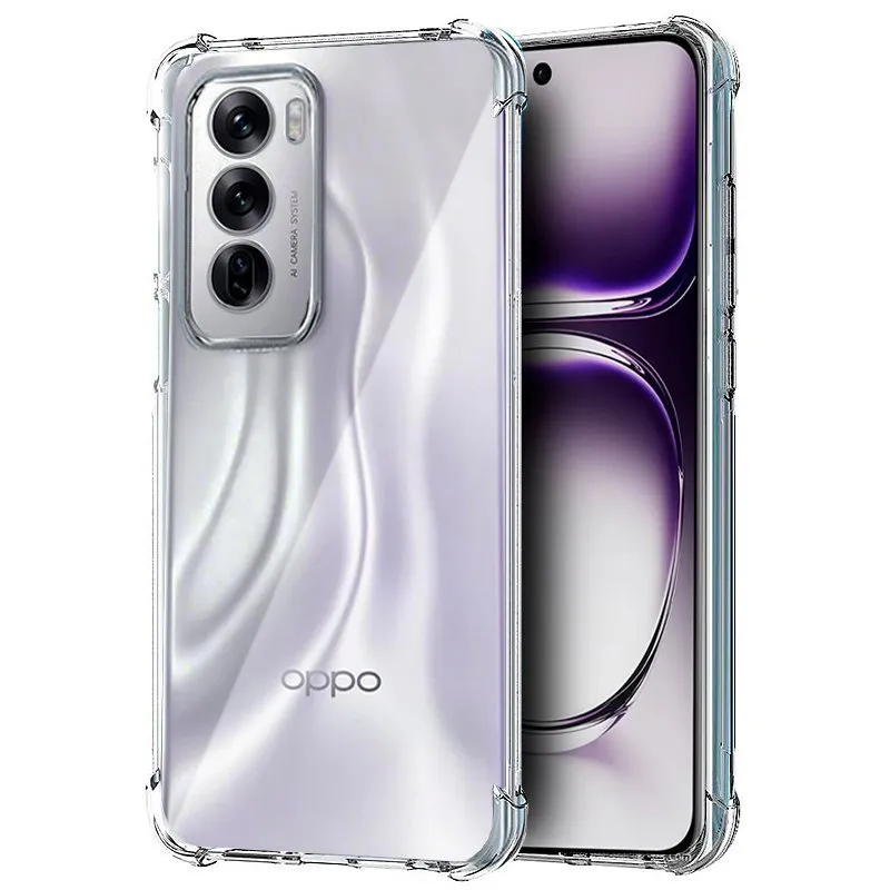 Custodia antiurto trasparente e fantastica per OPPO Reno12 5G - immagine 1