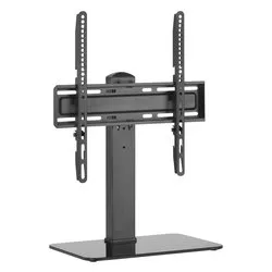 Supporto monitor TV scrivania ( 40 Kg ) VESA 400 x 400 Black BASE55 - immagine 1