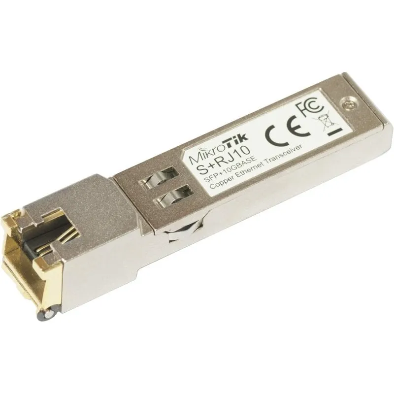 Mikrotik S+RJ10 modulo del ricetrasmettitore di rete 10000 Mbit/s SFP+ - immagine 1