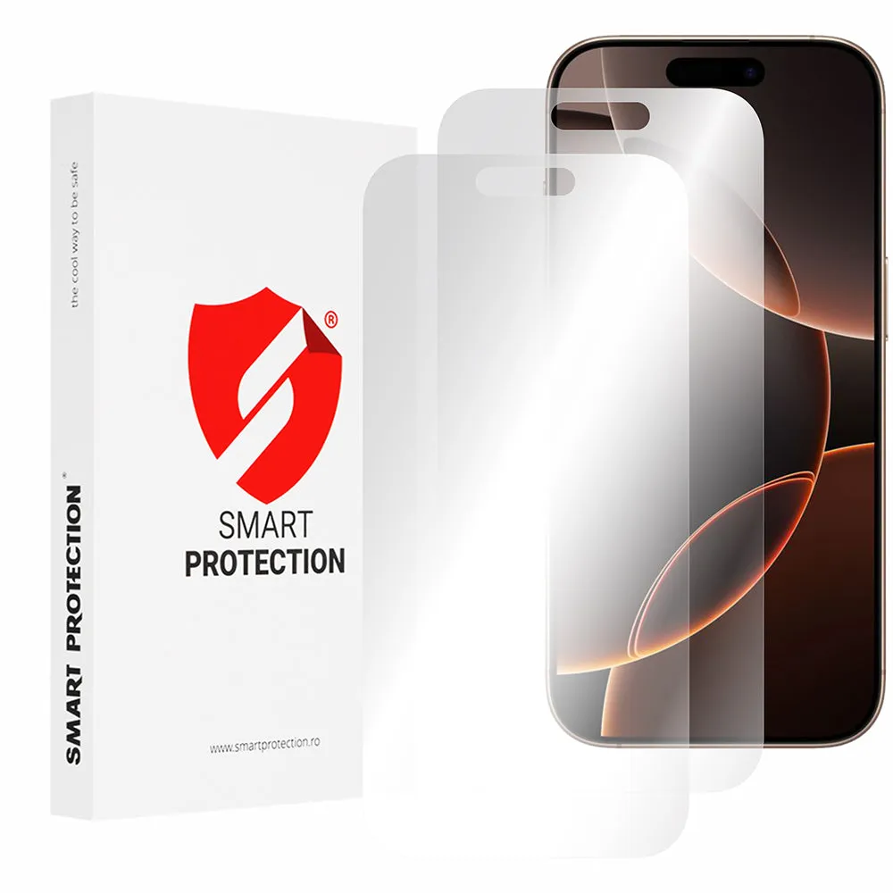 Pellicola protettiva per schermo Smart Protection Premium Classic per Apple iPhone 16 Pro Max, Plastica, Set da 2 pezzi - immagine 1