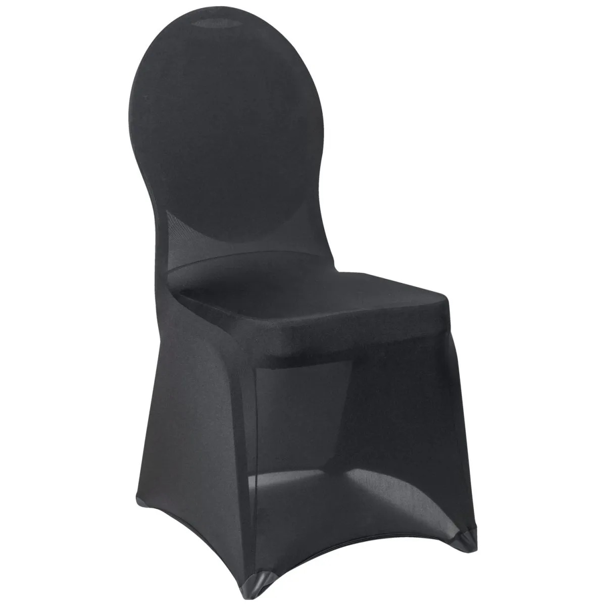 PULSIVA Coprisedia elasticizzato Bankett; 40x44x95 cm (LxLxH); nero - immagine 1
