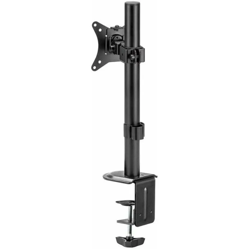 Supporto da tavolo AISENS Eco rotante e inclinabile per Monitor/TV 9kg da 17-32, Nero - immagine 1