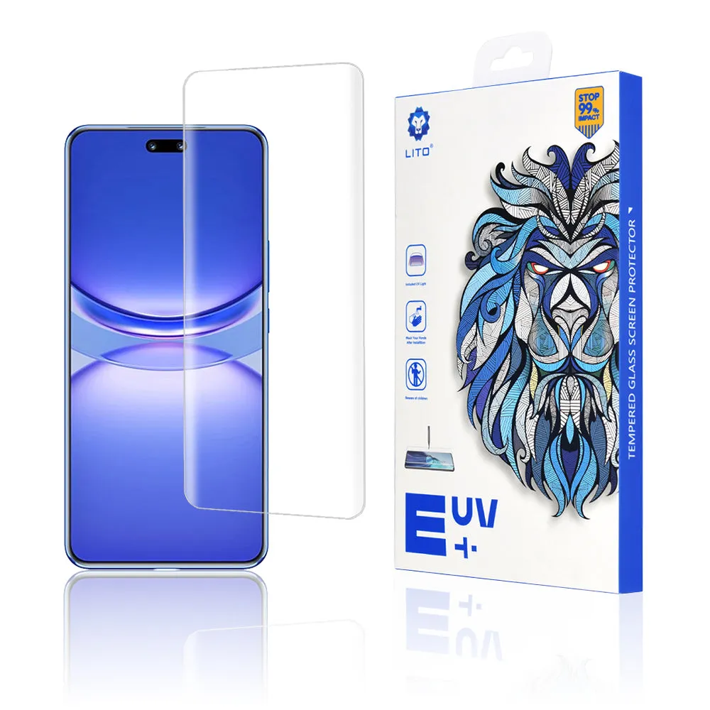 Pellicola protettiva per schermo Lito per Huawei nova 12 Pro, Vetro temperato, Colla UV, 3D - immagine 1