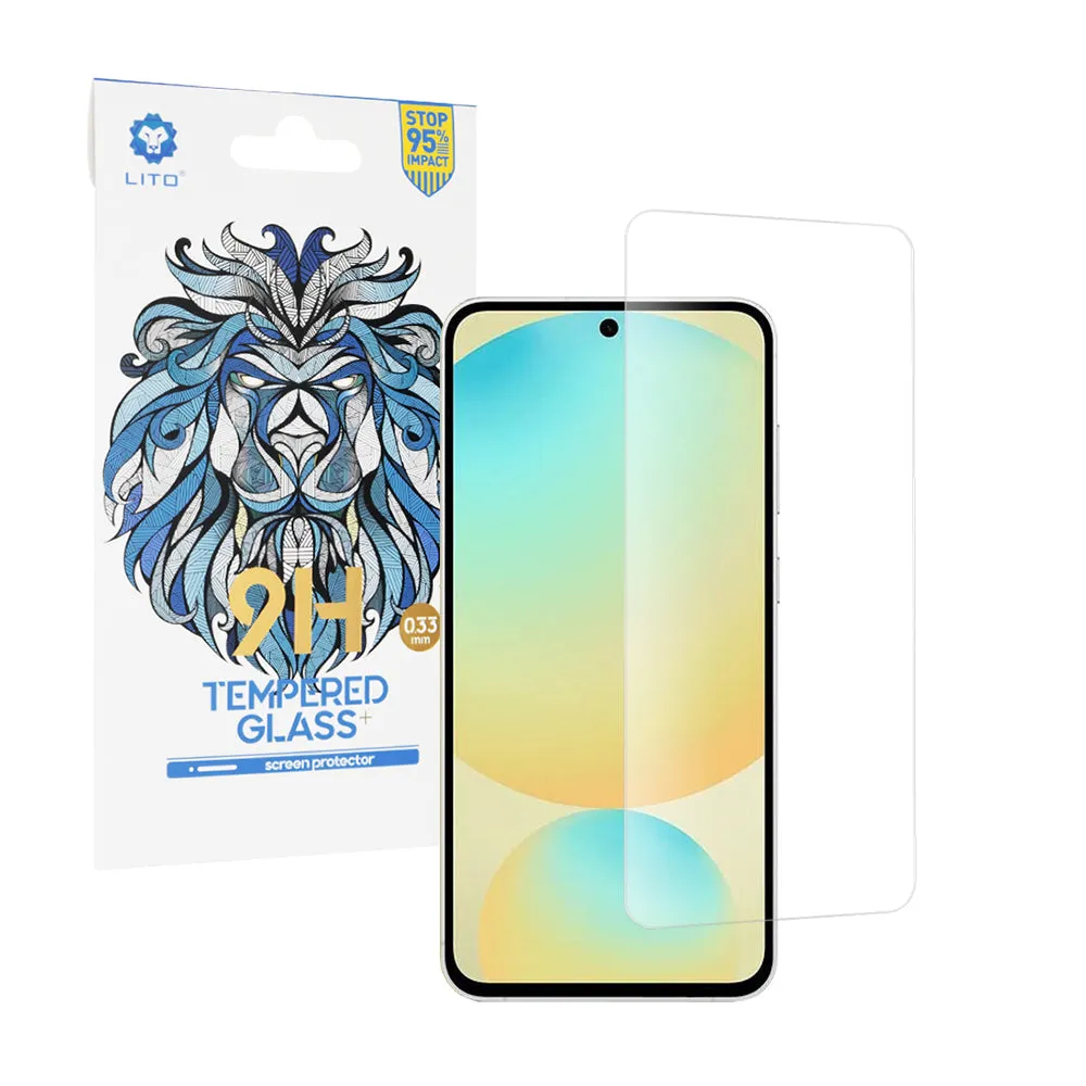 Pellicola protettiva per schermo Lito Classic Ultra Thin per Samsung Galaxy S24 FE S721, Vetro temperato, Full Glue, 2.5D - immagine 1