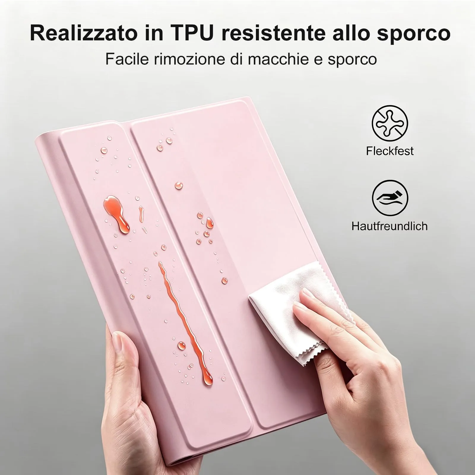 FOGARI Per Lenovo Idea Tab Plus 2025 12.1 Pollici Cover Tastiera - immagine 6