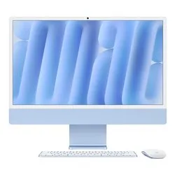 All in one 23,5" IMAC ( Apple M4 10 Core 16GB 512GB ) Blue MWV33T A - immagine 1