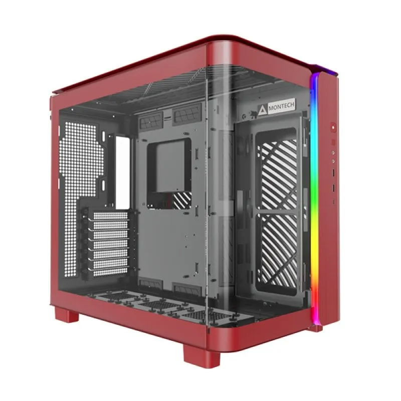 Montech KING 95 Midi Tower Rosso - immagine 1
