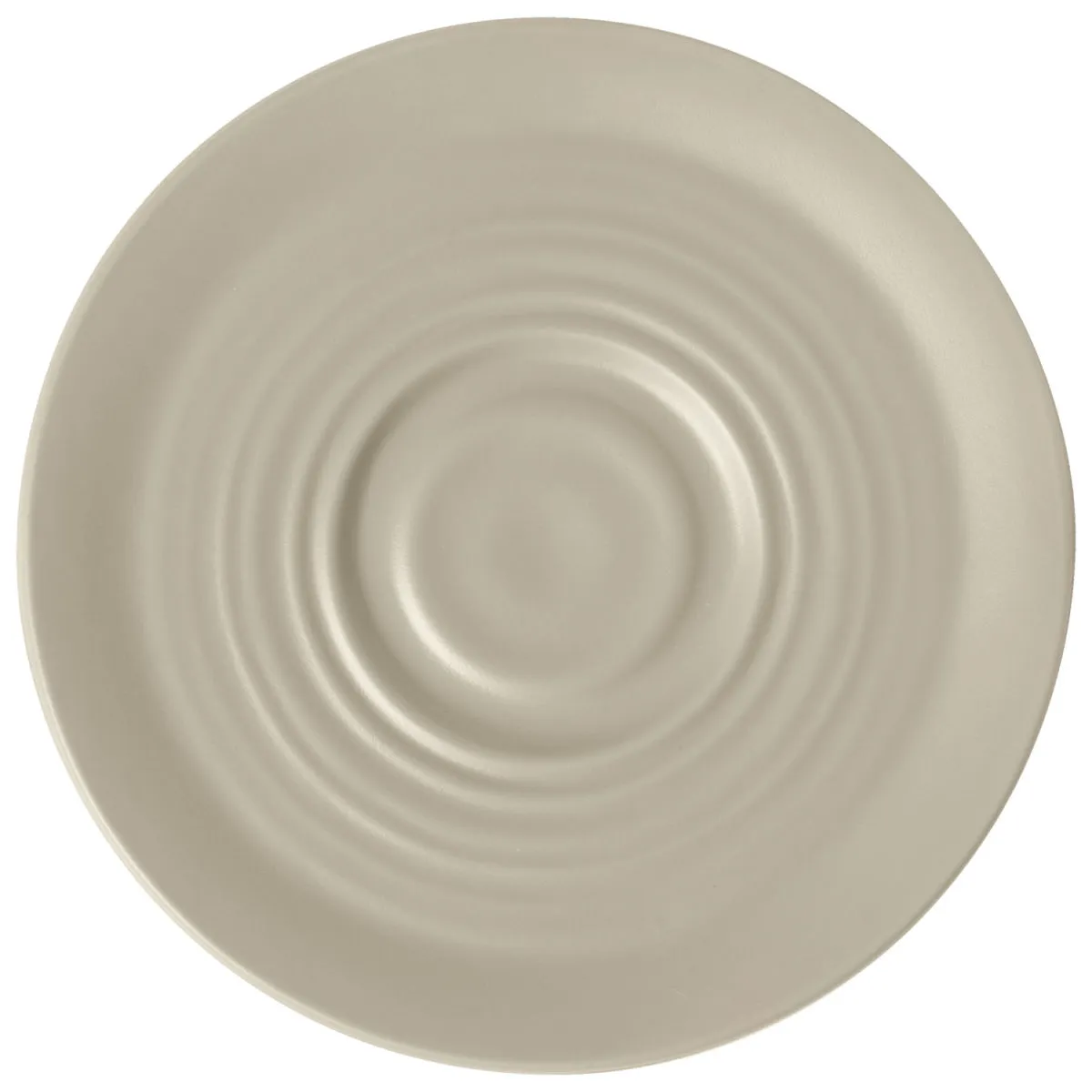 6x VEGA Piattino per tazzina caffè Kanas ; 11.4x1.3 cm (ØxH); beige; rotonda; 6 pz. / Pacco - immagine 1