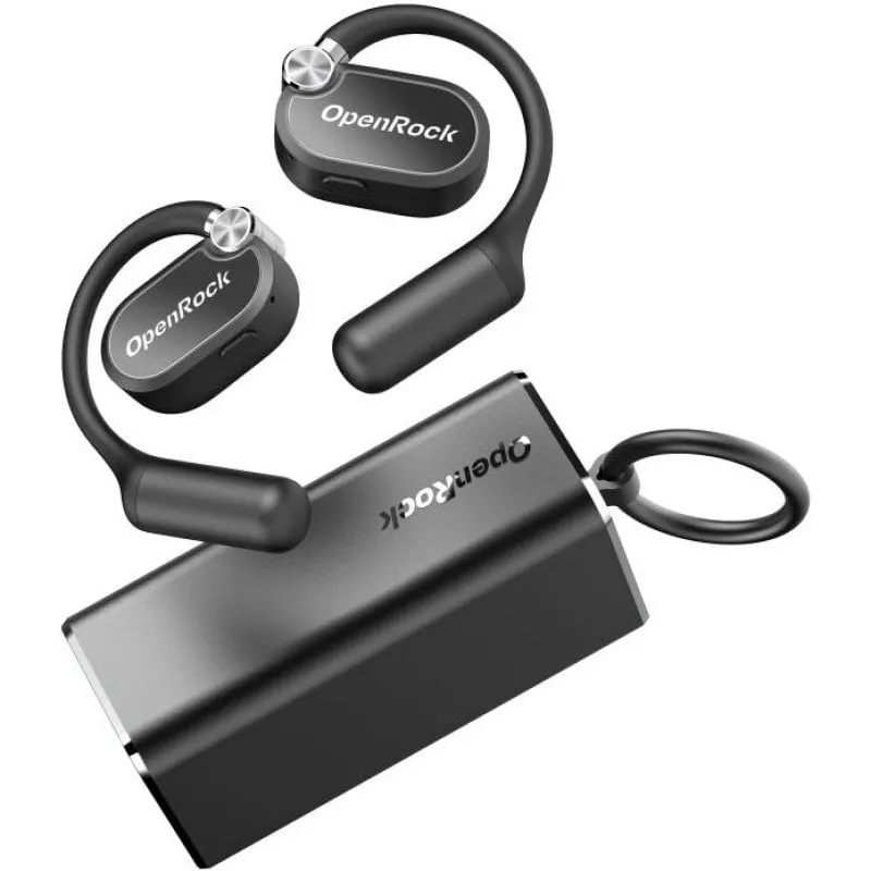 Cuffie sportive wireless Openrock Air Conduction X nere - immagine 1