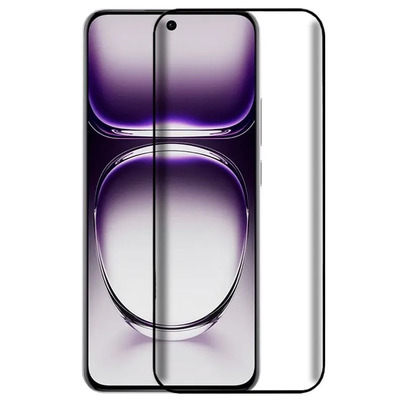 Pellicola protettiva in vetro temperato curvo per Oppo Reno 12 5G - immagine 1