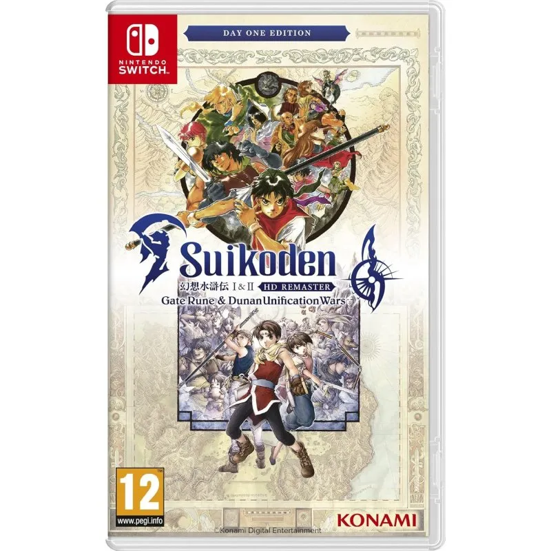 Suikoden I & II HD Remaster Gate Rune & Dunan Unification Wars Day One Edition Nintendo Switch - immagine 1