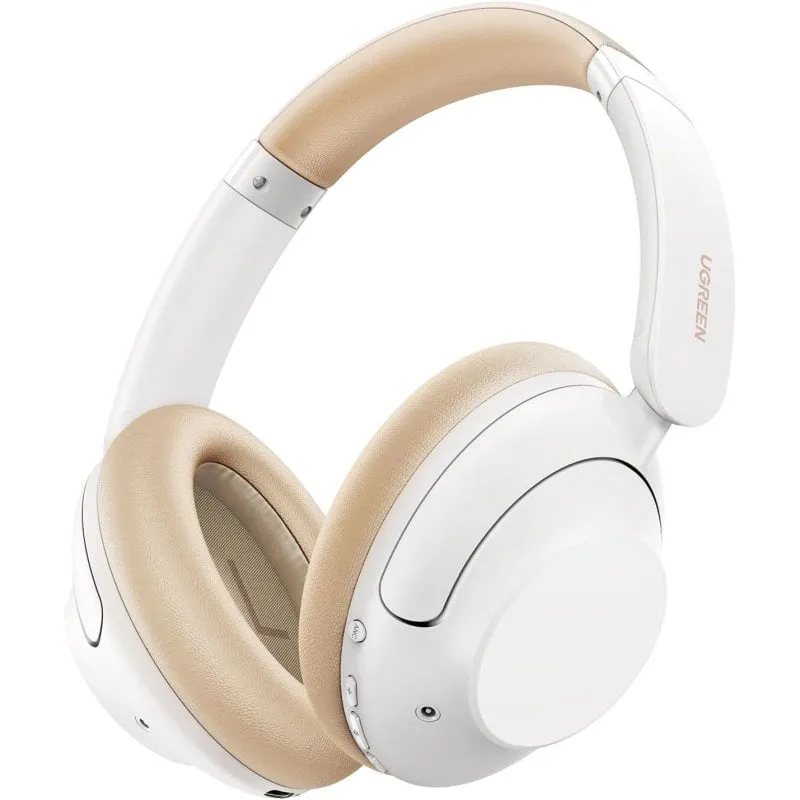 Cuffie Bluetooth Ugreen Hp202 Hitune Max5 Hybrid Anc Bianco - immagine 1