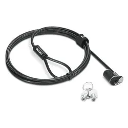 Cavo con lucchetto Chiave NanoSaver Essential Black 4XE1F30276 - immagine 1