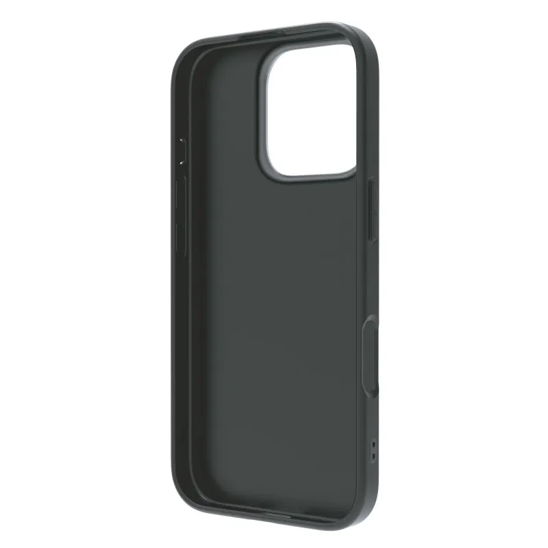 Custodia Muvit For Change Recycletek compatibile con Apple iPhone 16 Pro Nero - immagine 1