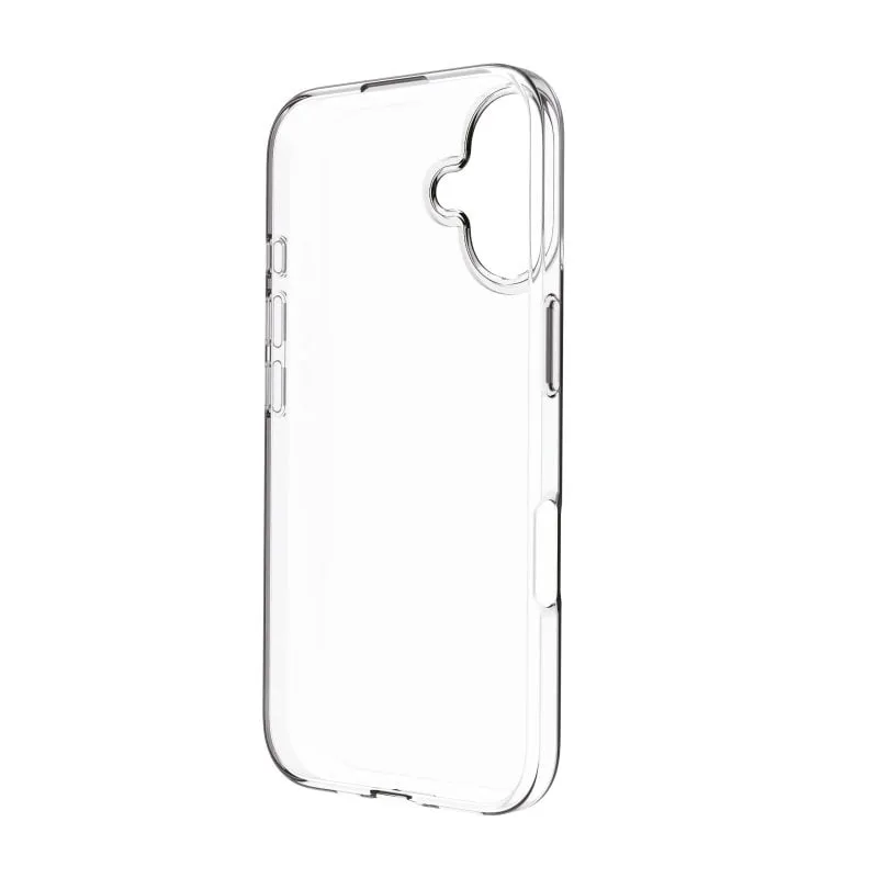 Custodia Muvit For Change Recycletek Compatibile con Apple iPhone 16 Plus Trasparente - immagine 1