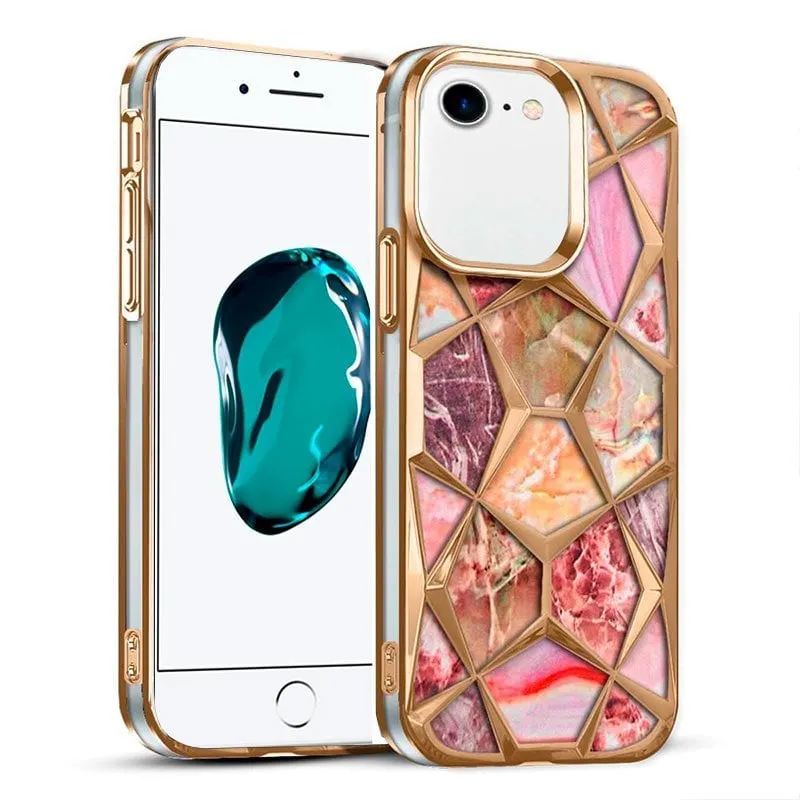 Custodia dal fantastico design in marmo per iPhone 7/8 / SE (2020) / SE (2022) - immagine 1