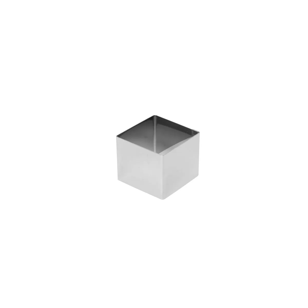Schneider Anello per dessert Mini quadrato; 5.4x5.4x4.5 cm (LxLxH); acciaio inox - immagine 1