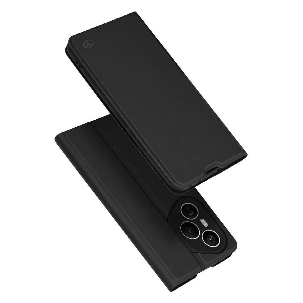 Custodia per Honor 400 Pro, Techsuit, Magskin Book, Nera - immagine 1